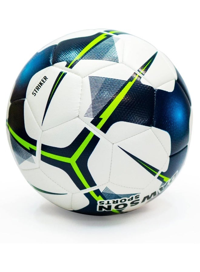 DAWSON SPORTS Striker Excellent Quality Football, Training and Match Football, Indoor and Outdoor Use, Professional and Beginner - Image 2