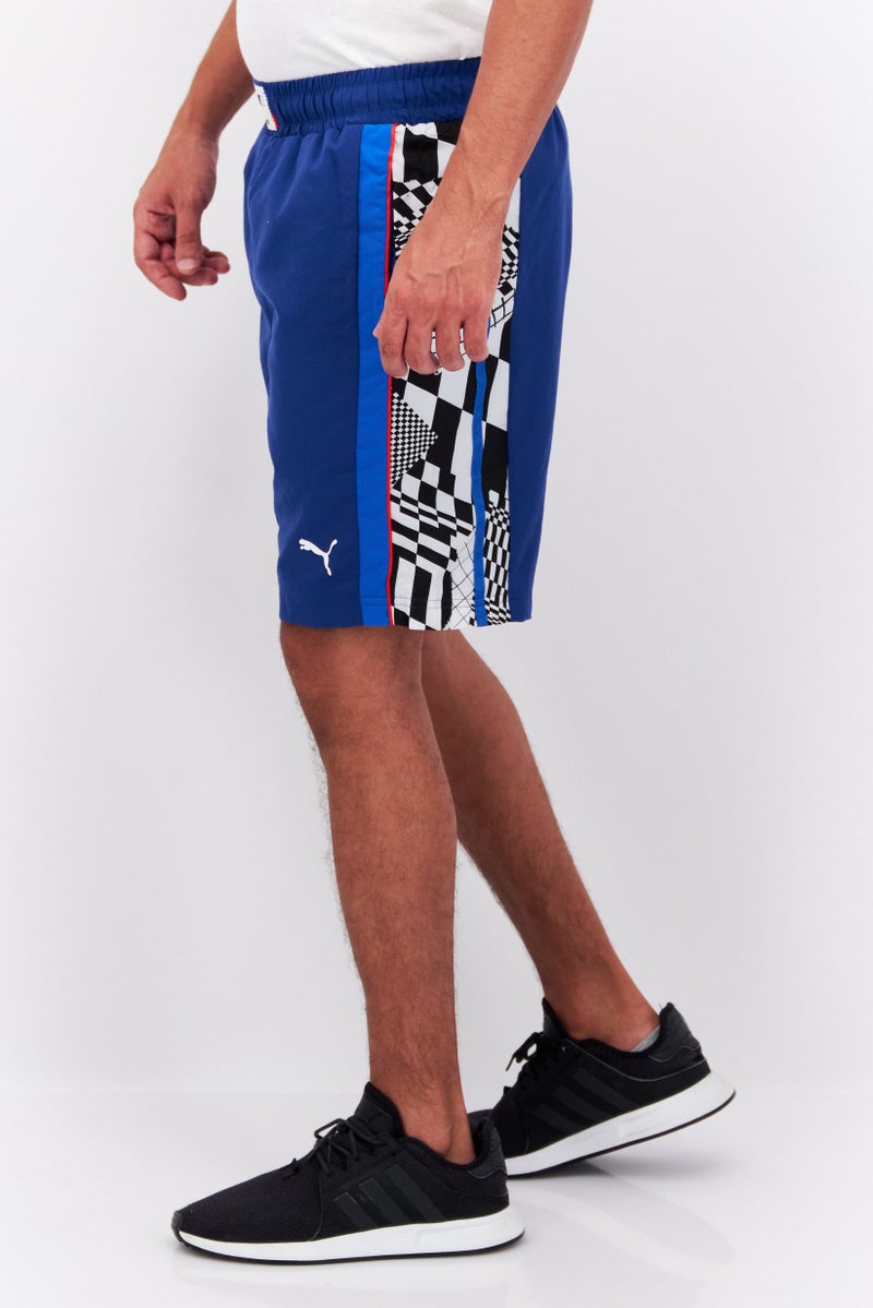 Puma x BMW Motorsport Men Sportswear Fit Training Shorts, Blue - Image 3
