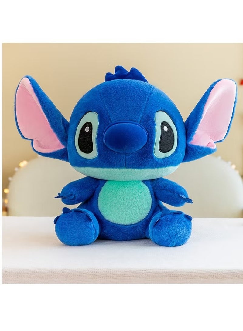 JIMATOR 25cm Cartoon Blue Stitch Plush Doll Plush Toy Room Decoration Soft Doll Suitable for Children Gift Party Gift - Image 1