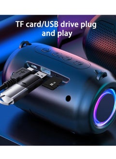 KASTWAVE Wireless Bluetooth Speaker, Portable Waterproofs Smart Shower Speaker with Led Lights, HiFi Stereo Sound Surround Sound Subwoofer, Powerful Sound Audio for Party Camping Home Outdoor  - Image 3