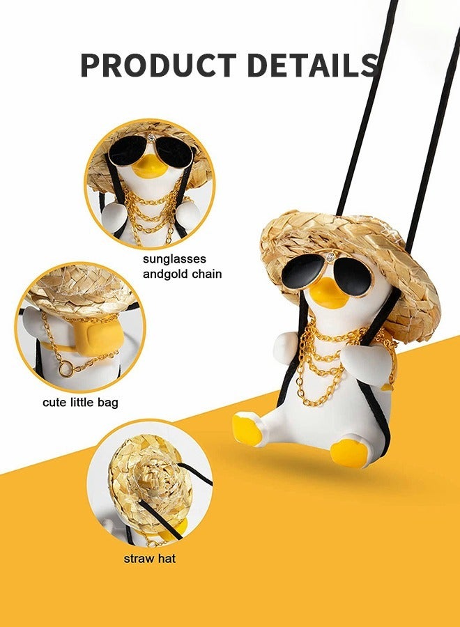 جرويك Car Rear View Mirror Hanging Ornament,Cute Car Accessories for Car Mirror Hanging Accessories Car Pendant Car Charm Hanging Ornament,Automotive Interior - Image 2