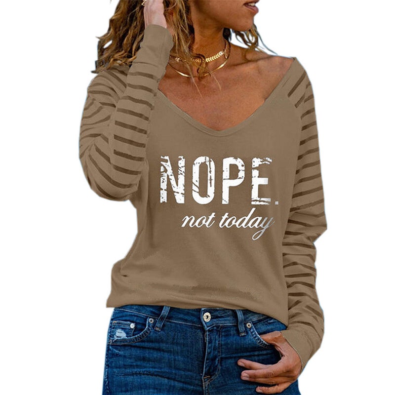 Cross-border spot autumn and winter Europe and the United States new large size Women's Printing flower letter positioning printing long sleeve loose T-shirt - Image 1