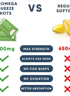 Coromega Max Super High Omega-3 Fish Oil Squeeze Packets, DHA and EPA, Coconut Bliss, 60-Count  - Image 4
