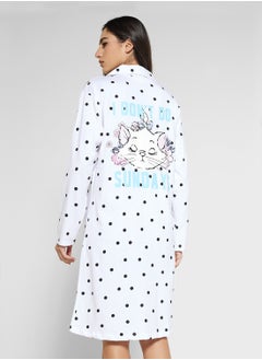 Disney Marie Heart Print Jersey Shirt Dress  - Image 3