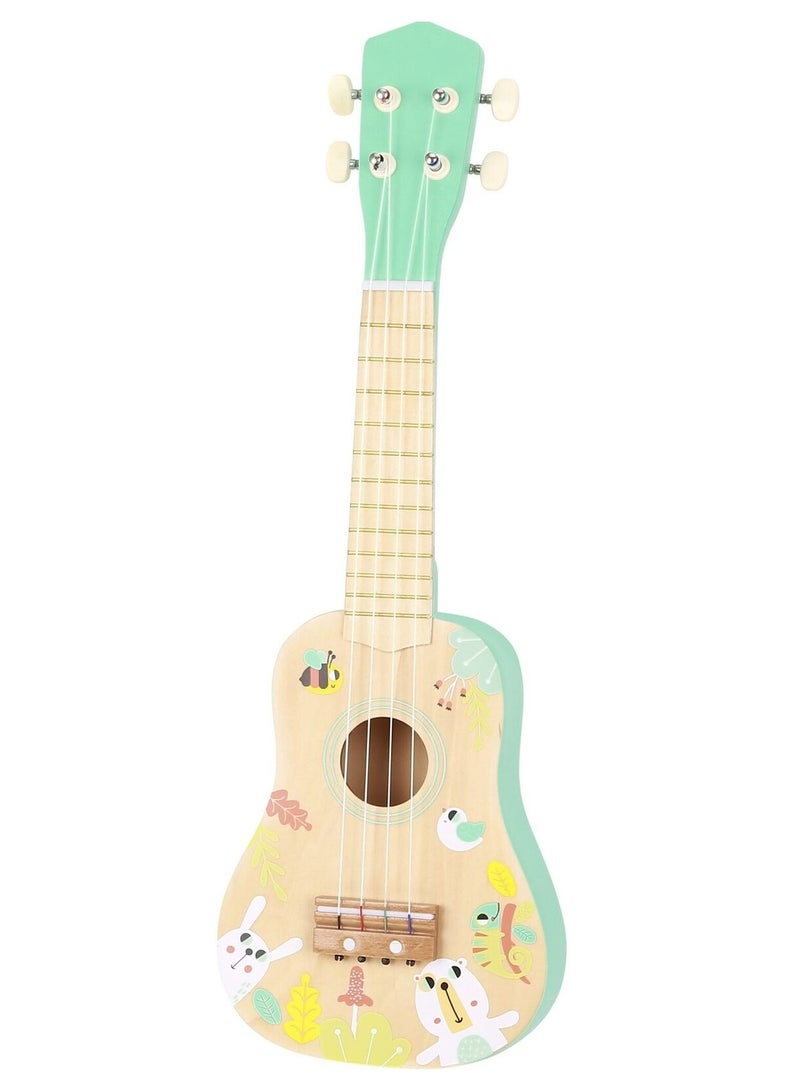 TOOKY TOY لعبة جيتار خشبي مقاس 21 بوصة - Image 1