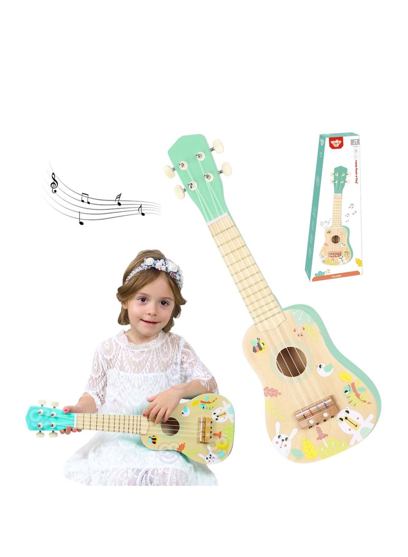 TOOKY TOY لعبة جيتار خشبي مقاس 21 بوصة - Image 2