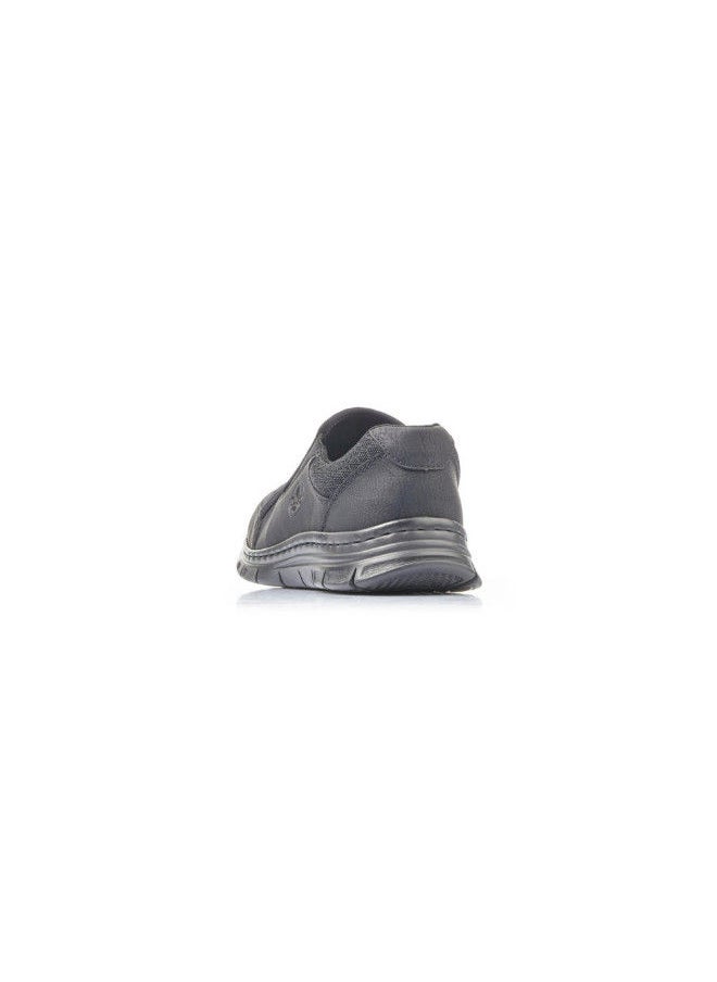 rieker - Rieker Mens Casual Shoes B4878-00 Namur Black 116-1016 - Image 1