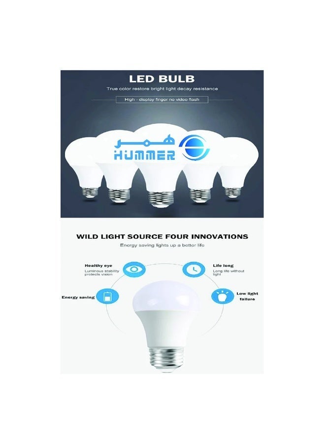 هامر لمبة كروي لون الانارة أزرق 9 واط E27 - Image 4