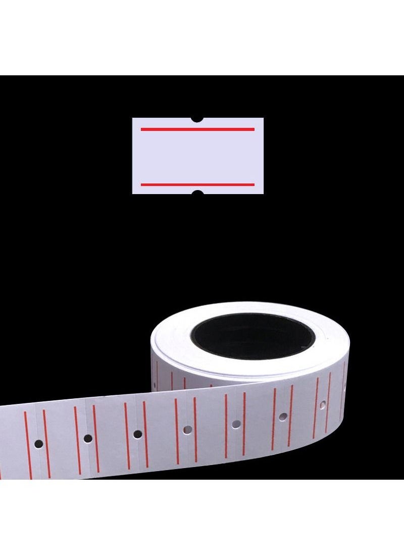Kidle Single Line Pricing Label White  - Image 3