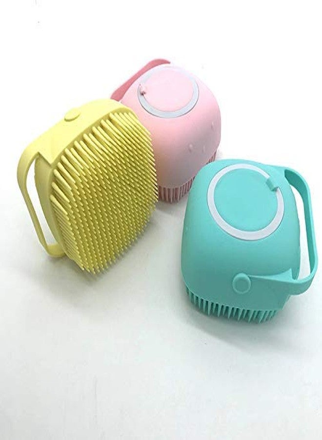 GION Multifunctional Bath Brush With Hook Soft Silicone Body Cleaning Bath Brush Baby Showers Cleaning Mud Dirt Remover Skin Massage Brush Bath Bathroom Accessories - Image 4