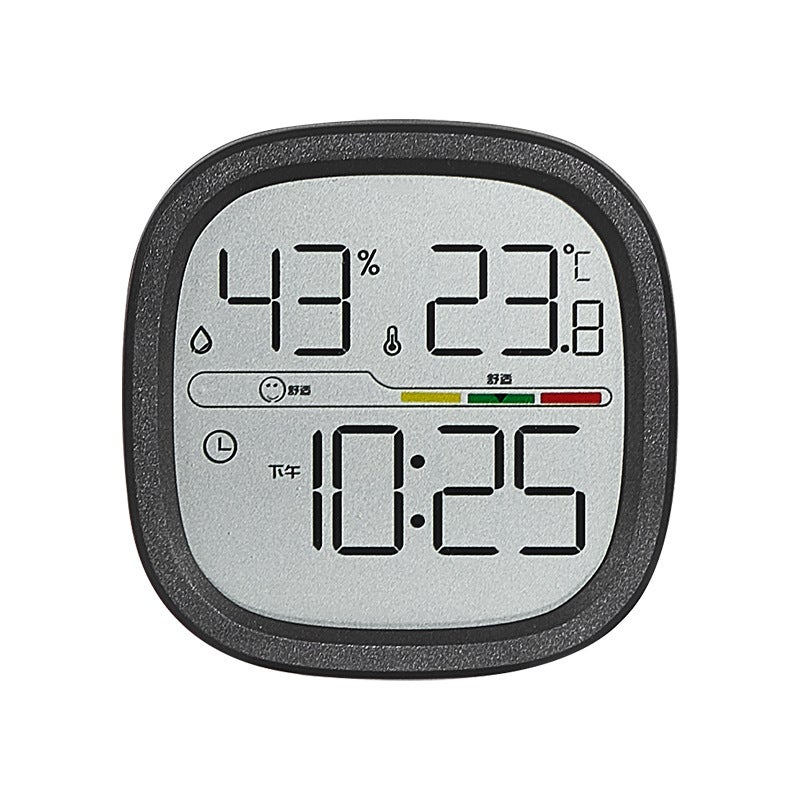 Thin Electronic Clock Simple Digital Clock Wall-Mountable Lcd Small Alarm Clock Multi-Function Temperature Electronic Clock 8218 - Image 1