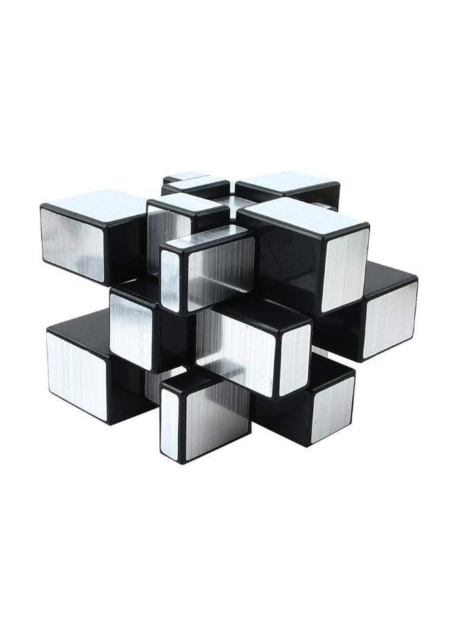 AHYUAN 3x3x3 Mirror Cube Dysmorphism Magic Speed Cube Silver 3D Puzzle Cube for Children Hand Puzzles for Adults - Image 2
