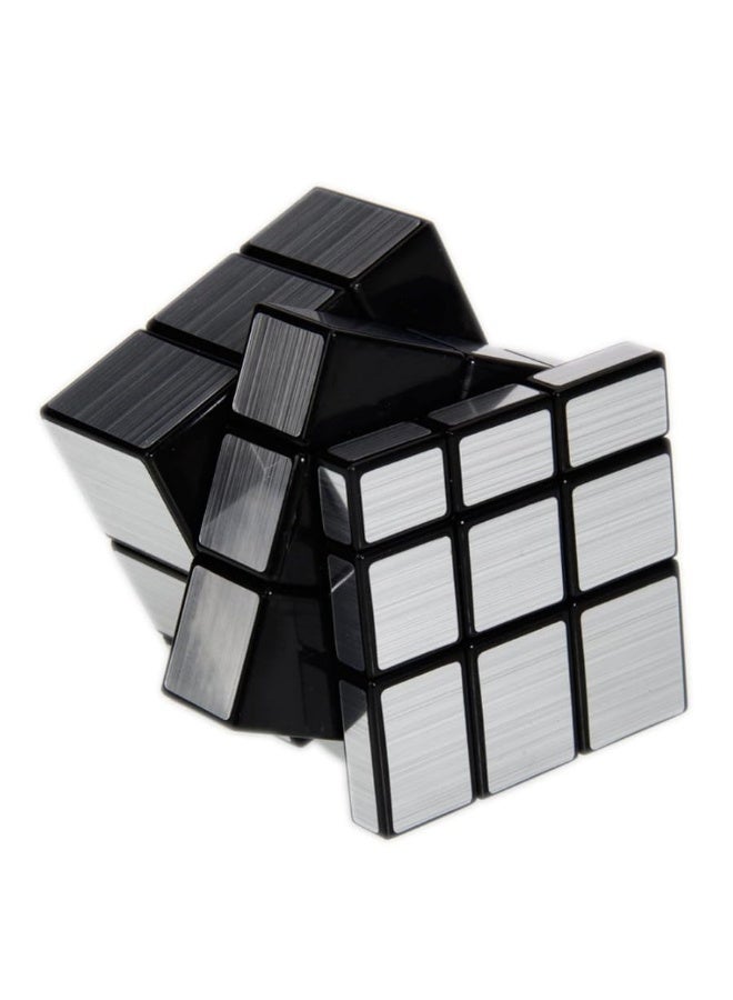 AHYUAN 3x3x3 Mirror Cube Dysmorphism Magic Speed Cube Silver 3D Puzzle Cube for Children Hand Puzzles for Adults - Image 4