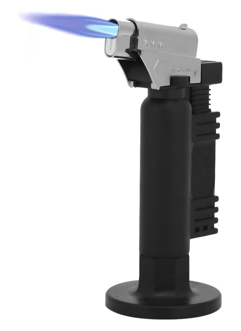 Generic Kitchen And Cooking Torch Refillable Adjustable Flame Lighter with Safety Lock for DIY Creme Brulee BBQ and Baking(Butane Gas Not Included)  - Image 2