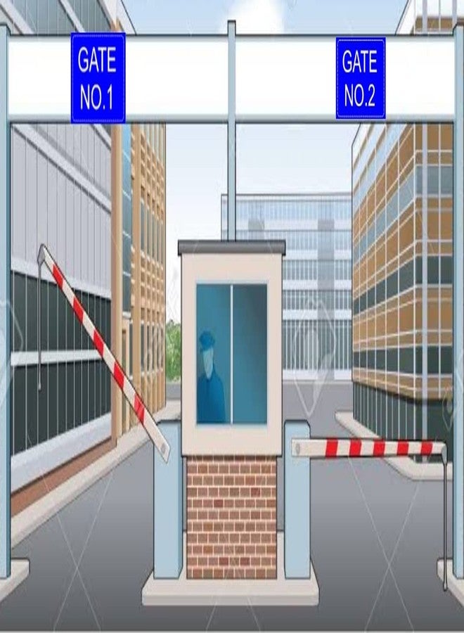 Good Print Zone : Gate No.1 To 4, Sign Board for Gate Size 8"X.11" Inch, 5mm Thick Sunboard Waterproof Pack Of 1 Set 4.Pcs - Image 5