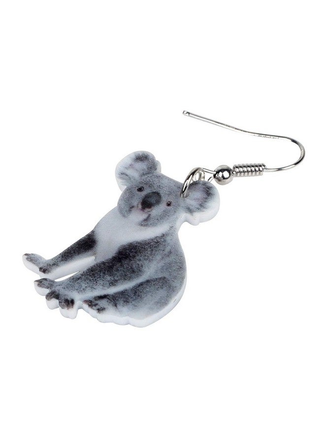 Newei Acrylic Australian Koala Bear Earrings Dangle Drop Cute Fashion Animal Jewelry For Women Gifts Charms - Image 4
