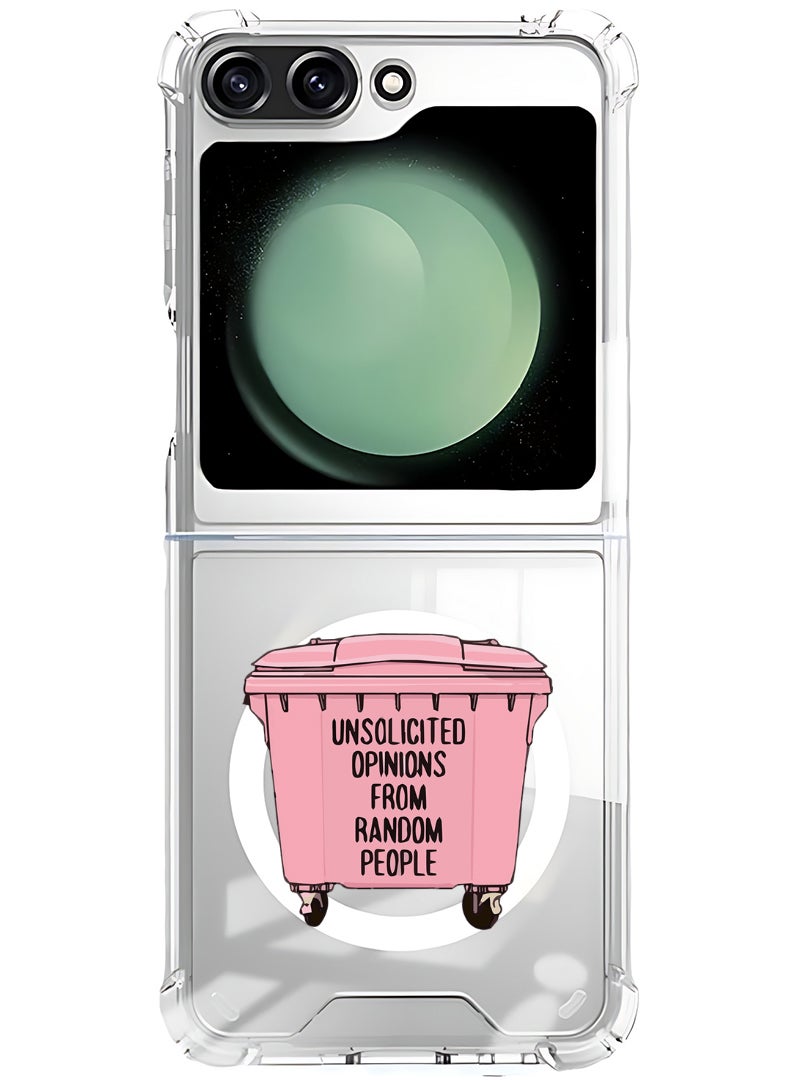 Theodor Magnetic Case for Samsung Galaxy Z Flip 6 Compatible with MagSafe Wireless Charging, Shockproof Phone Bumper Cover Opinions - Image 1