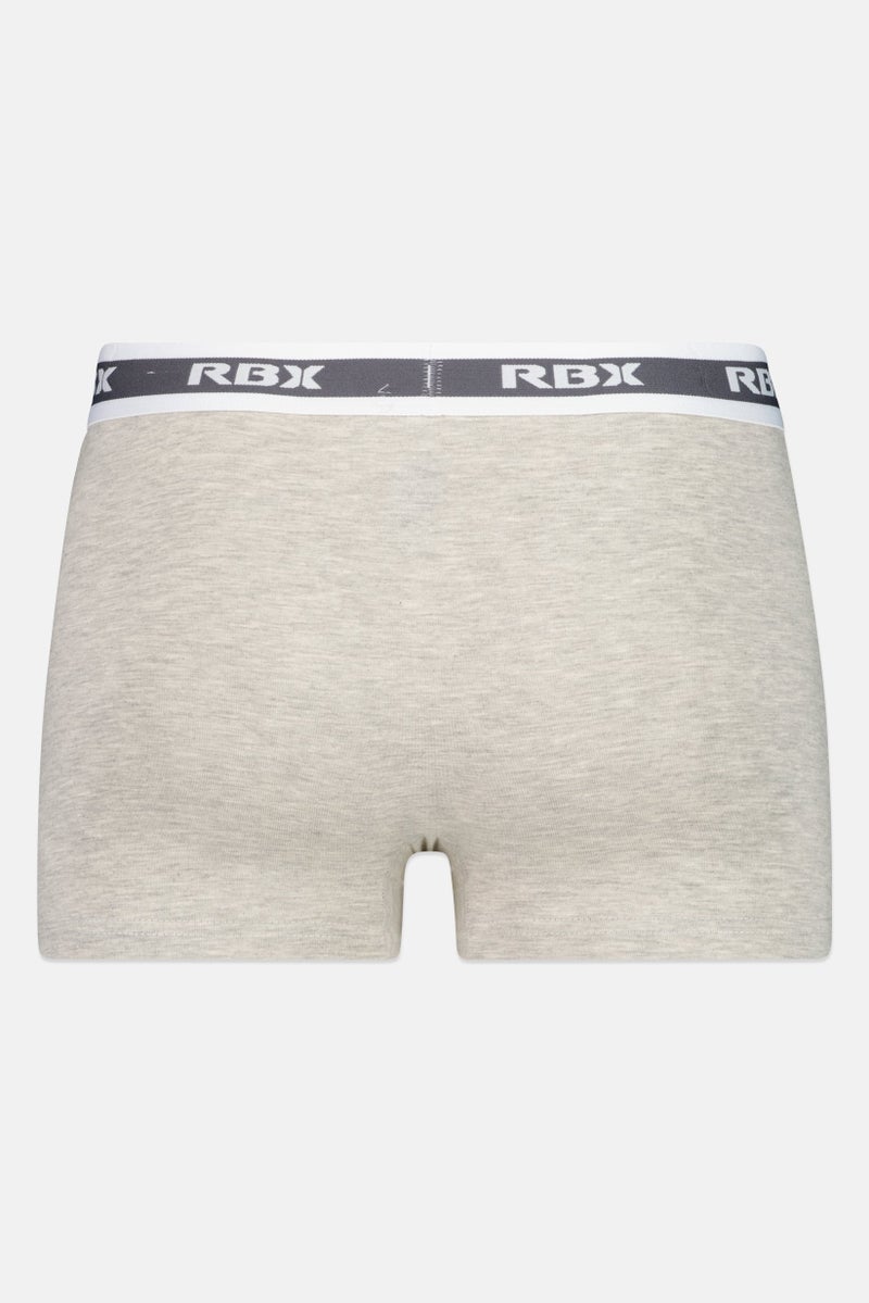 RBX Men 3 Pieces Brand Logo Trunks, Multicolor - Image 3