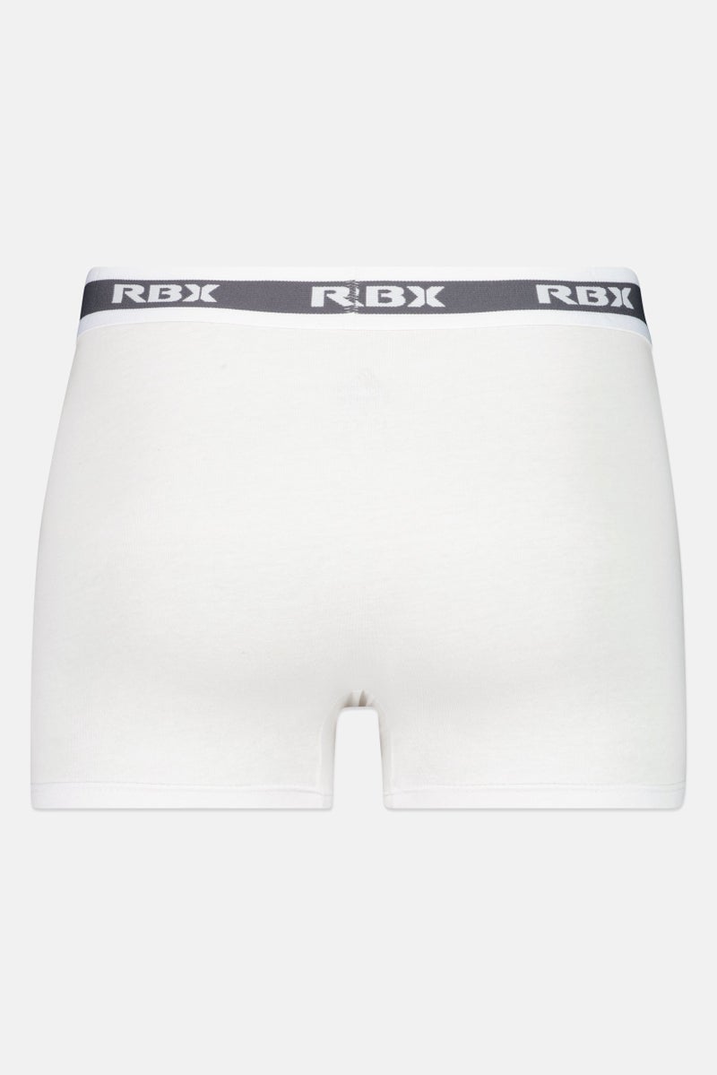 RBX Men 3 Pieces Brand Logo Trunks, Multicolor - Image 2