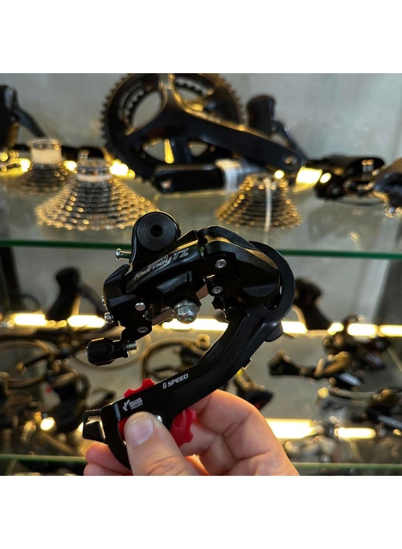 شيمانو تورني RD-TZ500 – جشمة خلفيه للدراجات 6/7 سرعات أصلي - Image 2