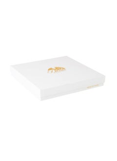 Dania A multi-use sweets holder stand made of 3 layers of glass with a golden frame  - Image 2