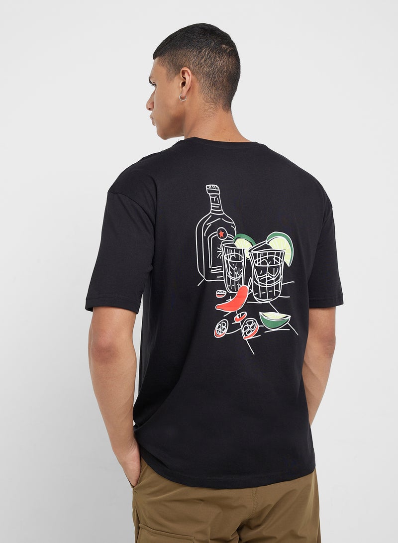 Seventy Five Oversized Graphic T-Shirt  - Image 1