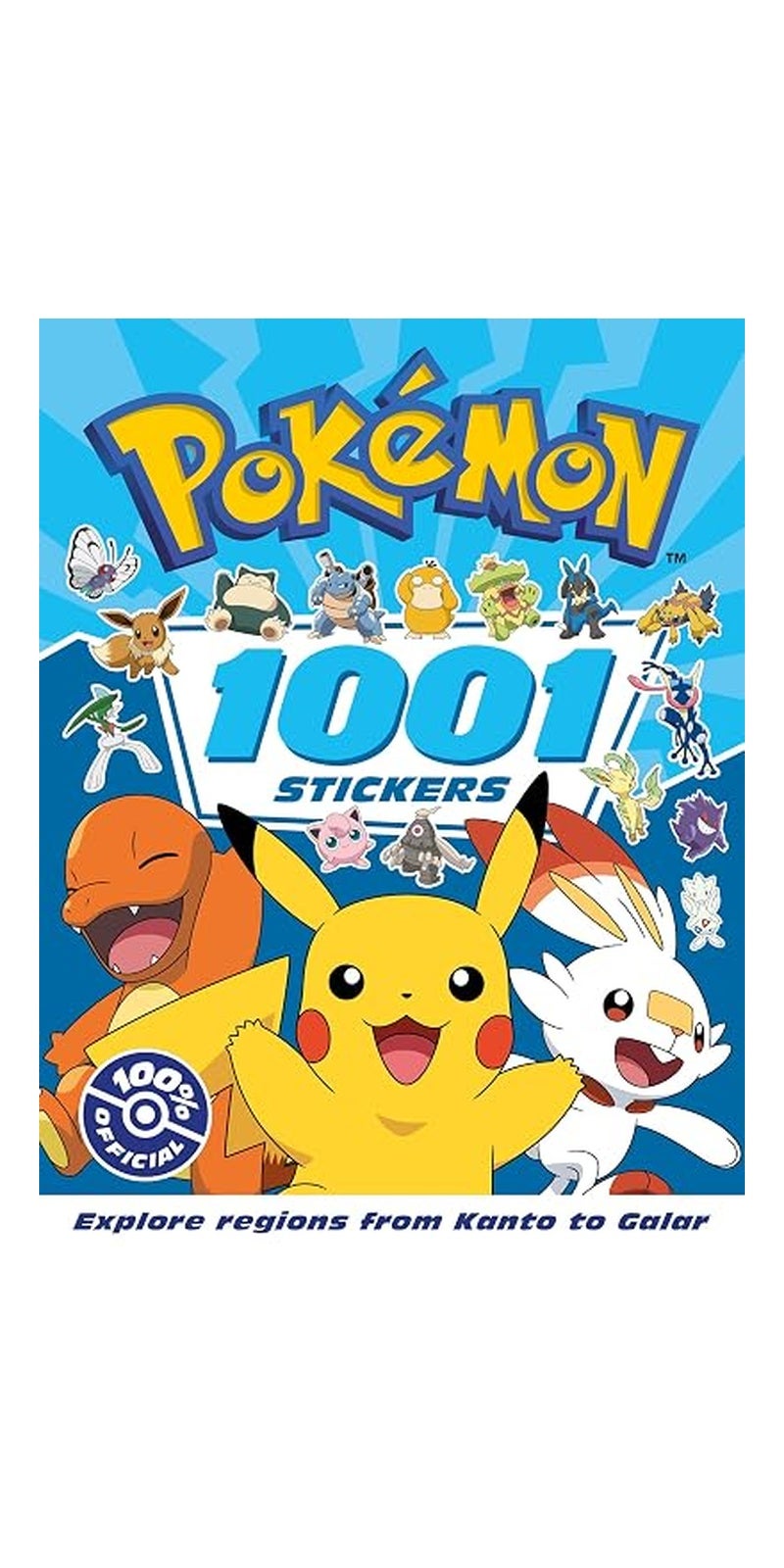 Pokemon 1001 Stickers - Image 1