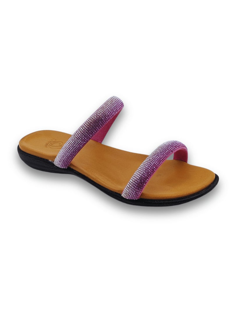 aerosoft Aerostyle Women’s Slippers SPL1040 Pink  - Image 2