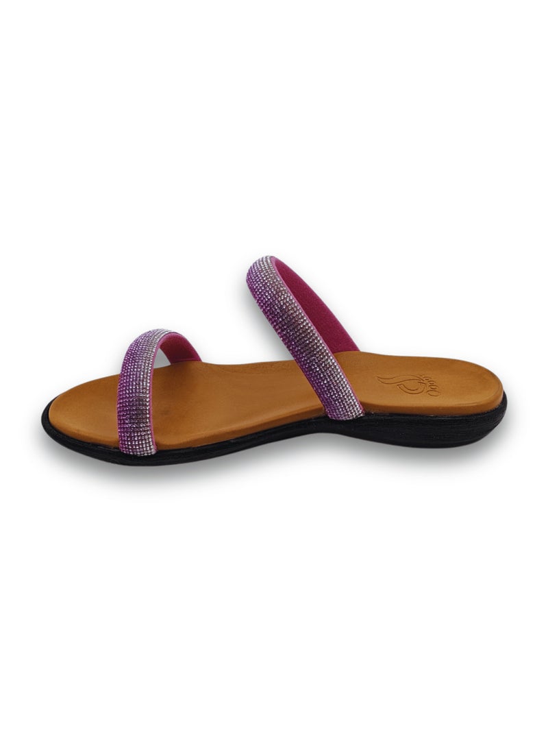 aerosoft Aerostyle Women’s Slippers SPL1040 Pink  - Image 3