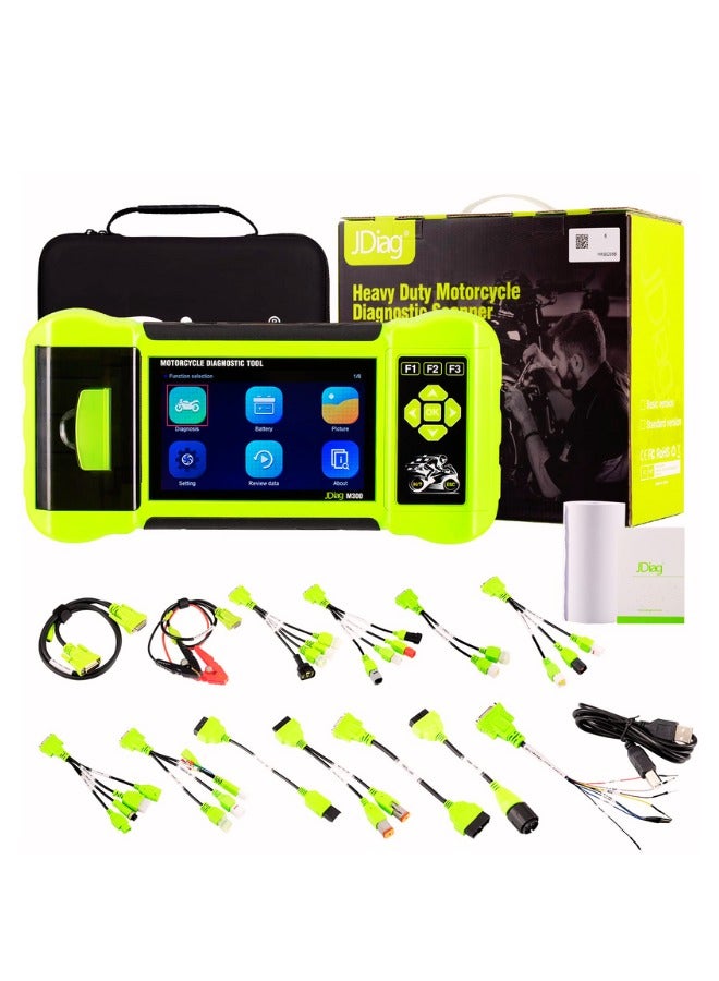 JDiag M300 Motorcycle Diagnostic Scanner Helps the Technician to Diagnose Problems and Make Repairs Faster Code Reader Scan Tool - Image 1