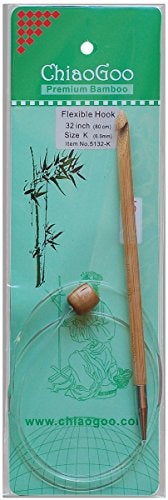 ChiaoGoo 32-Inch Flexible Tunisian Hooks, K10.5/6.5mm (5132-K) - Image 4