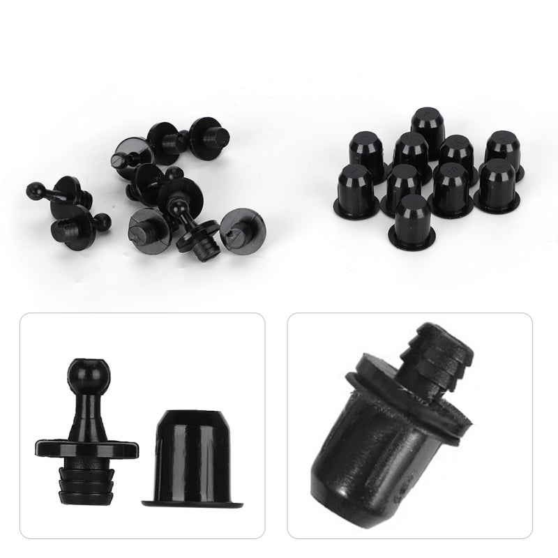 Speakers Button 4 Pack Dust-Proof Rubber Snap Fastener - Flexible Scratch-Resistant Speakers Buckle for Bookshelf Speaker Net Cover Frame Fixing - Image 3