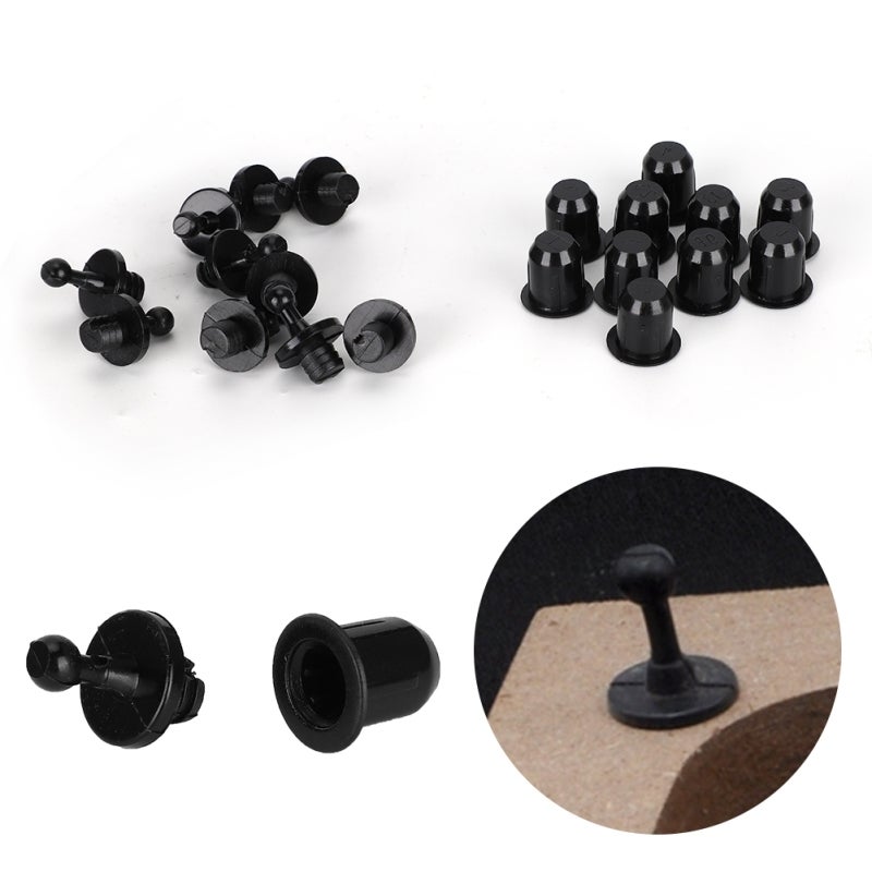 Speakers Button 4 Pack Dust-Proof Rubber Snap Fastener - Flexible Scratch-Resistant Speakers Buckle for Bookshelf Speaker Net Cover Frame Fixing - Image 4