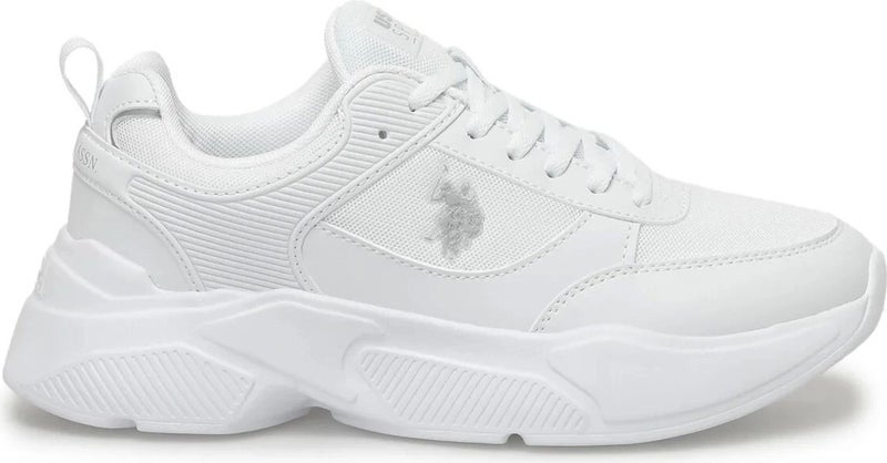 U.S. Polo Assn. Violet Women's Shoes - White  - Image 1