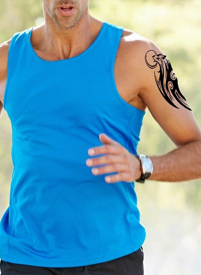 10 Pack Temporary Tattoos Big Tribal Totem Design For Men Women Black Large Body Art Makeup Waterproof Removable For Party Festival Cosplay Daily Decoration - Image 5