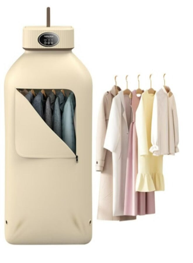 Portable Clothes Dryer Portable Dryer for Apartments Home Travel RVs Compact Foldable Mini Electric Laundry Dryer with Bag - Image 1