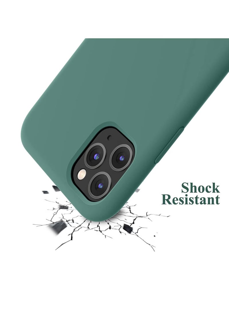 DUSALA iPhone 11 Pro Max Case, Liquid Silicone Phone Case for iPhone 11 Pro Max 6.5 Inch, Colorful Silky-Soft Protective Cover (Green) - Image 3