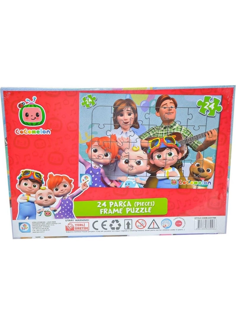 CO7794 Cocomelon 24 Piece Frame Family Puzzle - Utku Toys - pzsku/Z7C7785EBD9DF924E32F5Z/45/_/1725792961/0bc997f4-d4b1-4143-913e-1c9177cdc278