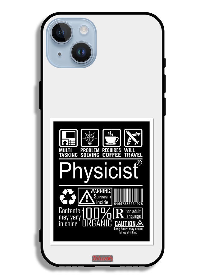 Tolwak Apple iPhone 14 Plus Protective Case Physicist Sticker - Image 2