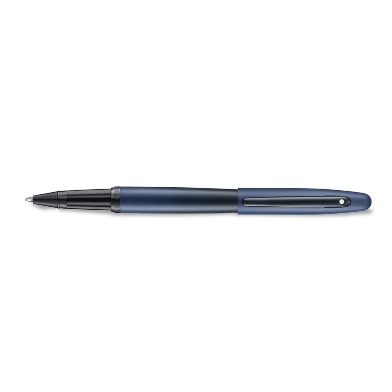 SHEAFFER قلم شيفر Vfm E9429 أزرق غير لامع مع حواف سوداء غير لامعة Rb - Image 2