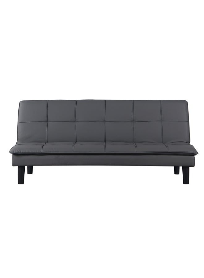 ايست من نون Modern Convertible Sofa Bed in PU Leather, Convertible Recliner for Living Room, 180 x 92 x 81cm, Dark Grey - Image 3