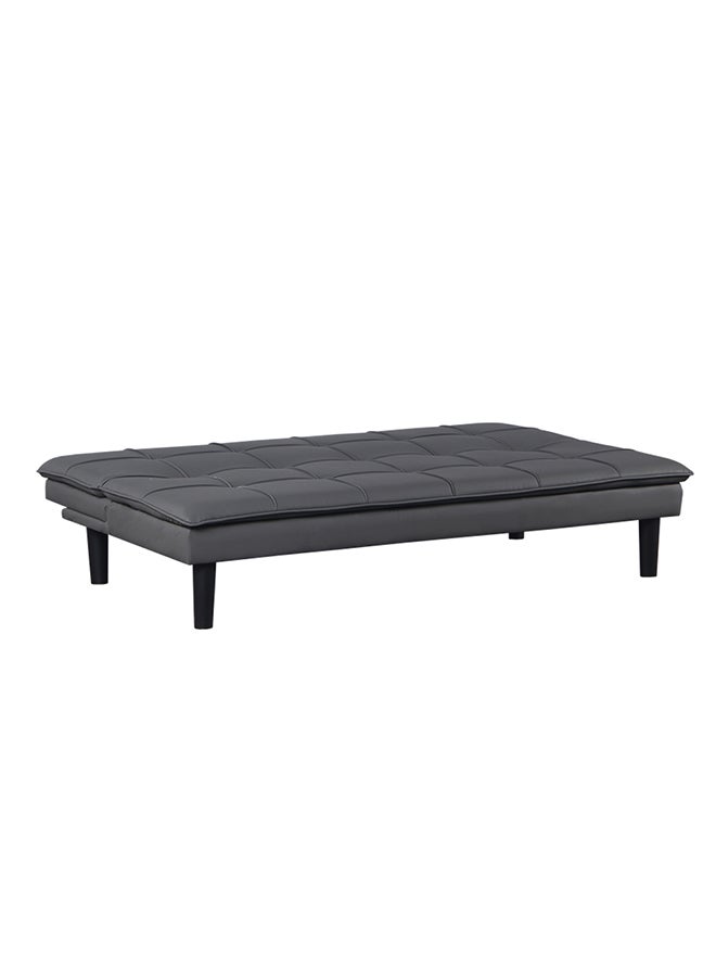 ايست من نون Modern Convertible Sofa Bed in PU Leather, Convertible Recliner for Living Room, 180 x 92 x 81cm, Dark Grey - Image 4