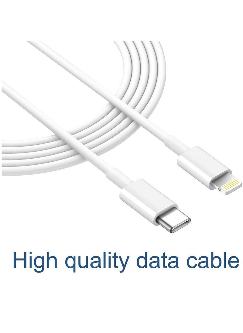 Generic - iPhone Fast Charger Lightning Cable [Apple MFi Certified] 2-Pack USB-C to Lightning Cable (6.6Ft) Fast Charging Compatible with iPhone14/14 Plus - Image 1