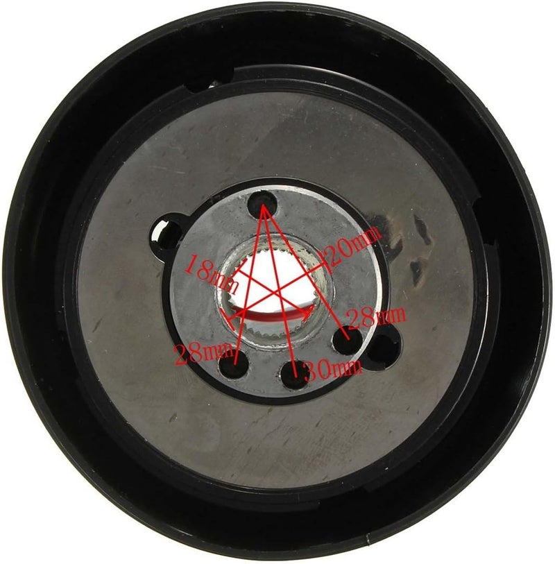 Wivplex Car Racing Steering Wheel Hub Adapter for Toyota Models - Image 2