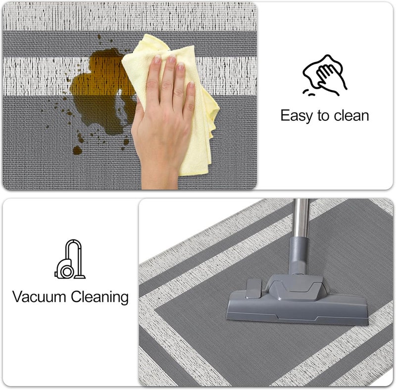 Anti-Fatigue Mat: 1 Piece Gray High-Density Foam - Cushioned Ergonomic Support Standing Mat for Home Kitchen, Office And Long Standing Tasks - Image 5