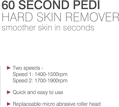 RIO ريو 60 ثانية بيدي وإزالة الجلد الصلب مبرد القدم - Image 5