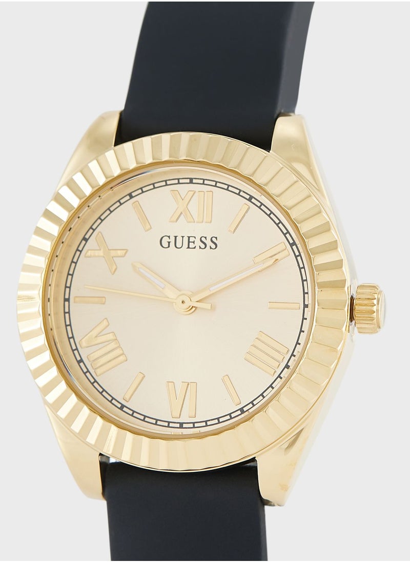 GUESS Mini Luna Silicone Strap Analog Watch  - Image 2