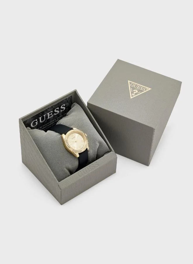 GUESS  Mini Luna Silicone Strap Analog Watch for Women | Best Price UAE