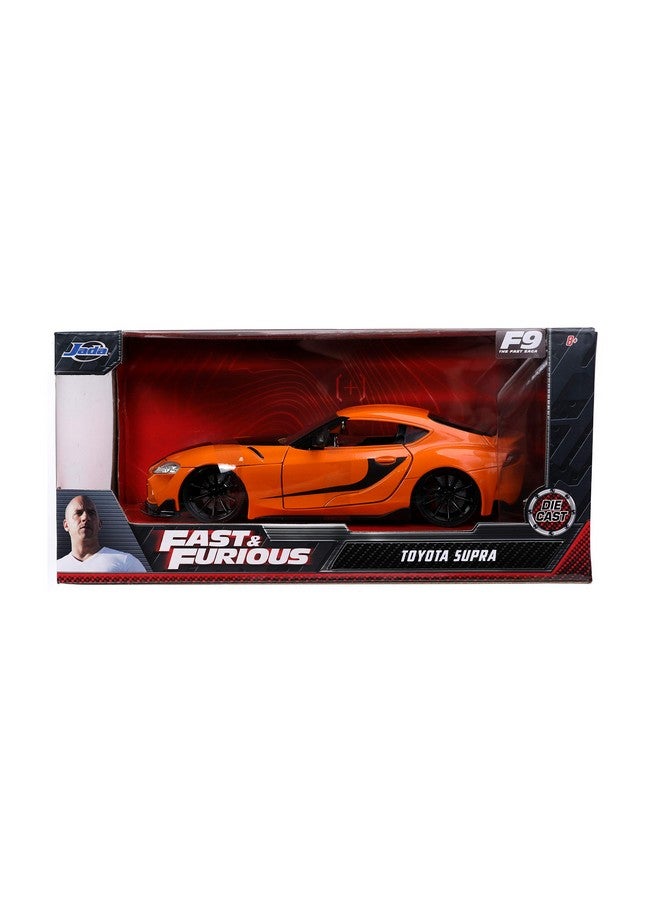Jada Toys Fast & Furious F9 1:24 2020 Toyota Supra Die-cast Car, Toys for Kids and Adults - Image 4