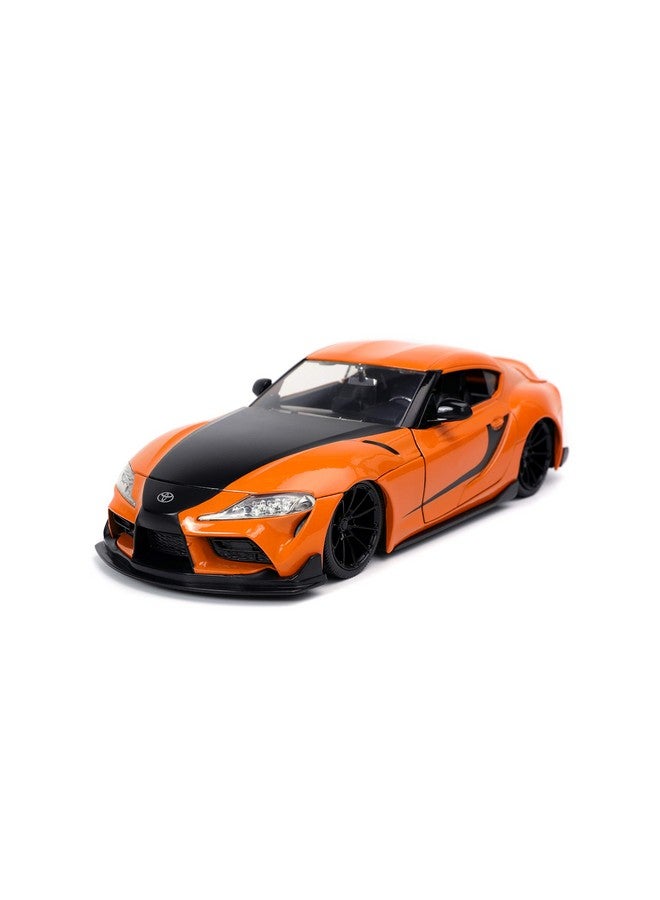 Jada Toys Fast & Furious F9 1:24 2020 Toyota Supra Die-cast Car, Toys for Kids and Adults - Image 1